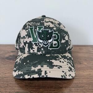WB Camo Hat CapAmerica Wild Boar Mascot Adjustable Strapback Digital Army Print